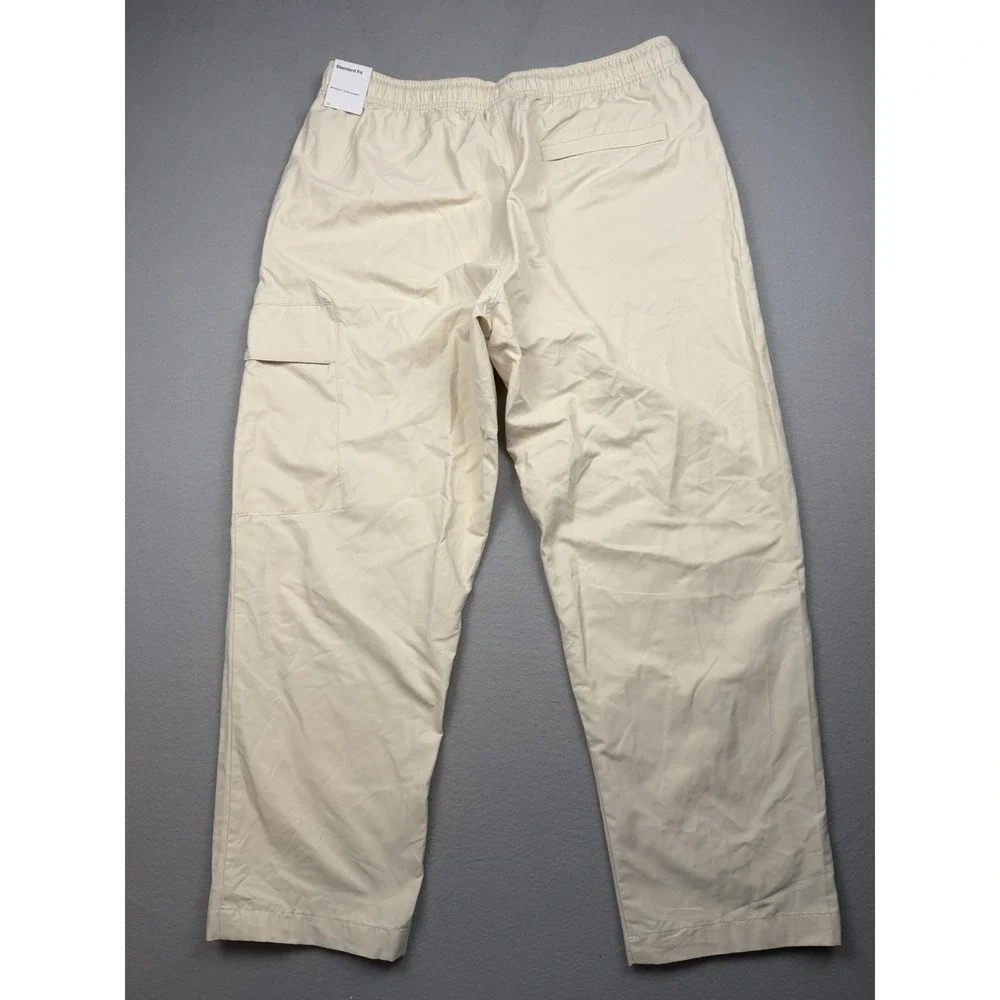 Jordan Essentials Woven Pants Light Brown Men's Size XL